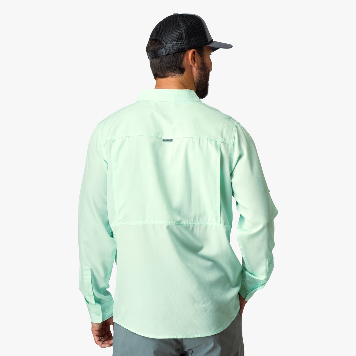 Mens Palomar LS Vented Fishing Shirts - AFTCO
