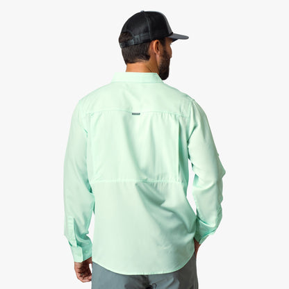 Mens Palomar LS Vented Fishing Shirts - AFTCO
