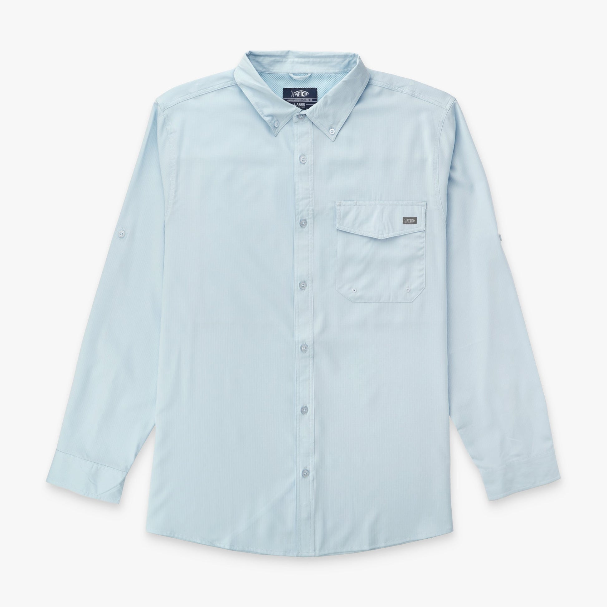 Mens Palomar LS Vented Fishing Shirts - AFTCO