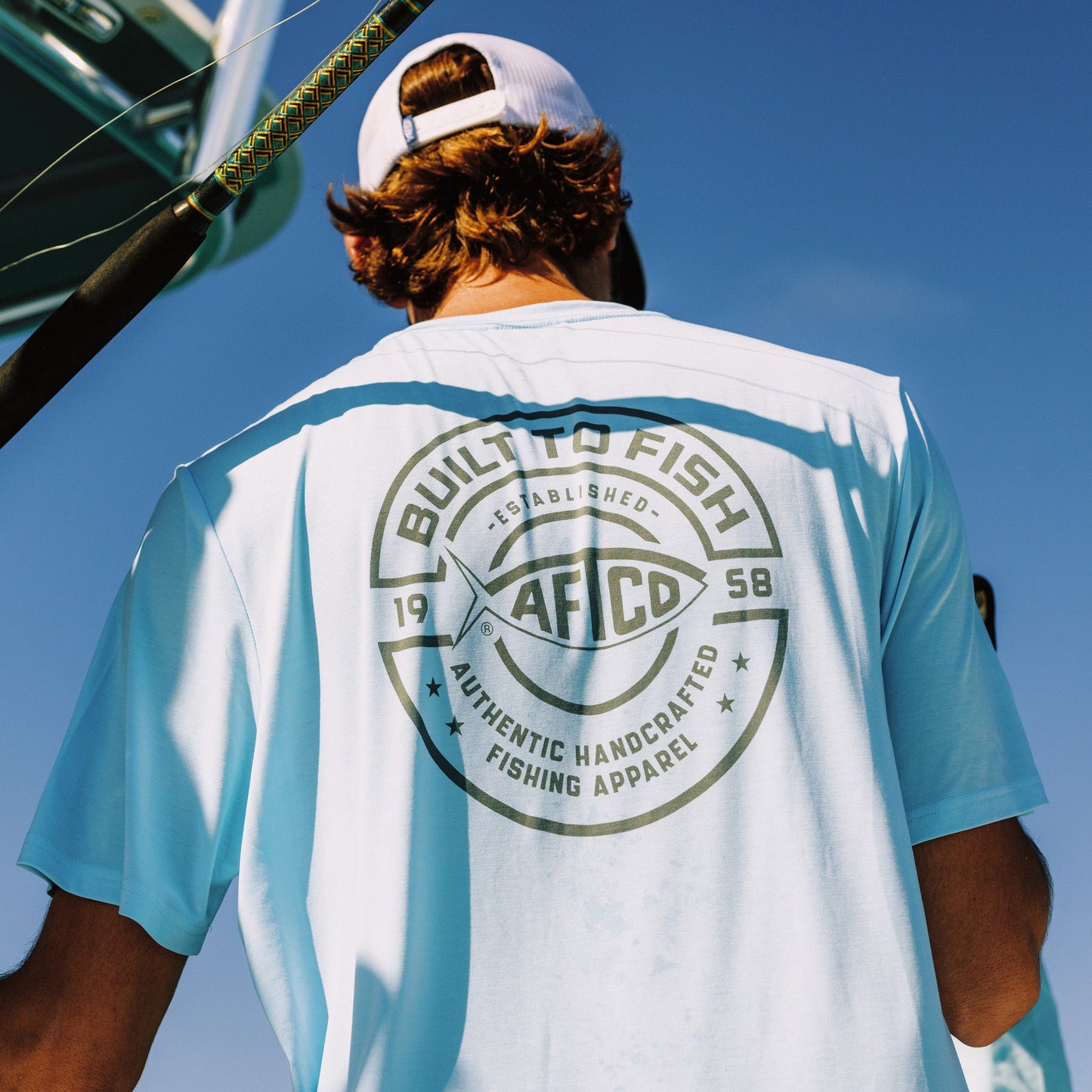 Mens Ocean Bound Short Sleeve Fishing Shirts |AFTCO - AFTCO