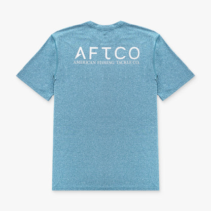 Mens Big Guy Samurai SS Performance Shirt - AFTCO