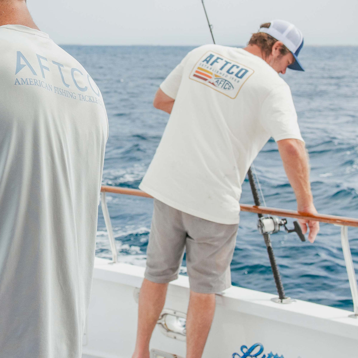Mens Strype SS Fishing T-Shirt - AFTCO