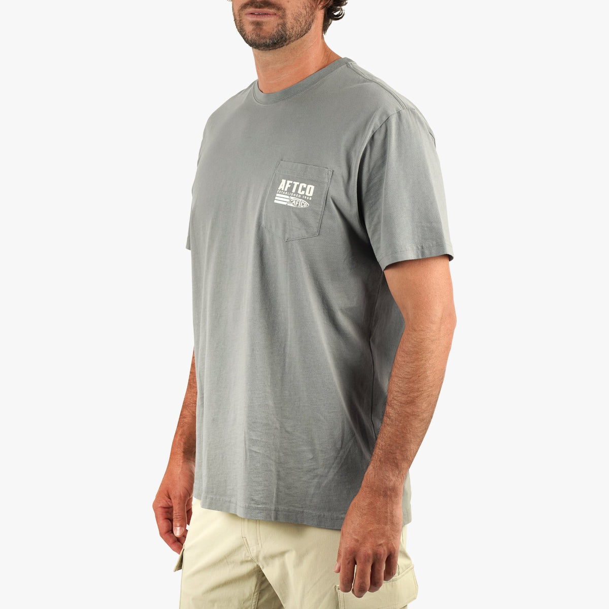 Mens Strype SS Fishing T-Shirt - AFTCO