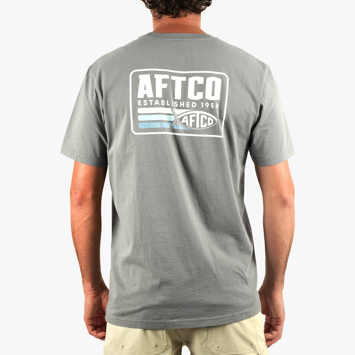 Mens Strype SS Fishing T-Shirt - AFTCO