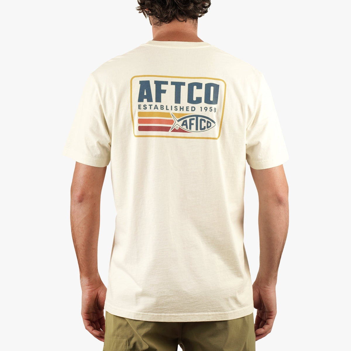 Mens Strype SS Fishing T-Shirt - AFTCO