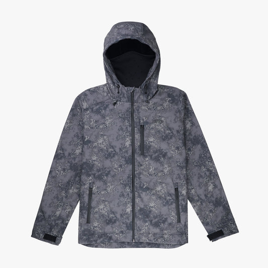 Mens Reaper Tactical Zip Up Camo Softshell Jacket - AFTCO