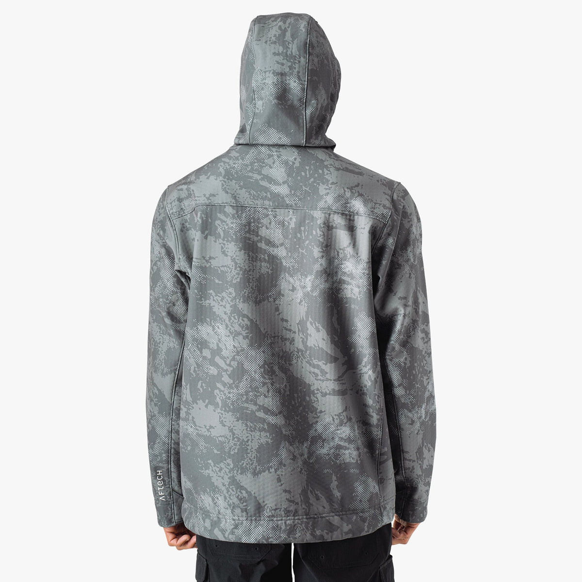 Mens Reaper Tactical Zip Up Camo Softshell Jacket - AFTCO