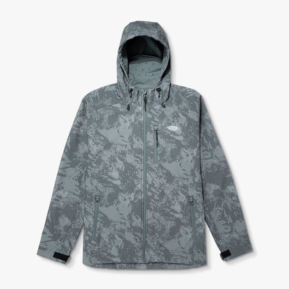 Mens Reaper Tactical Zip Up Camo Softshell Jacket - AFTCO
