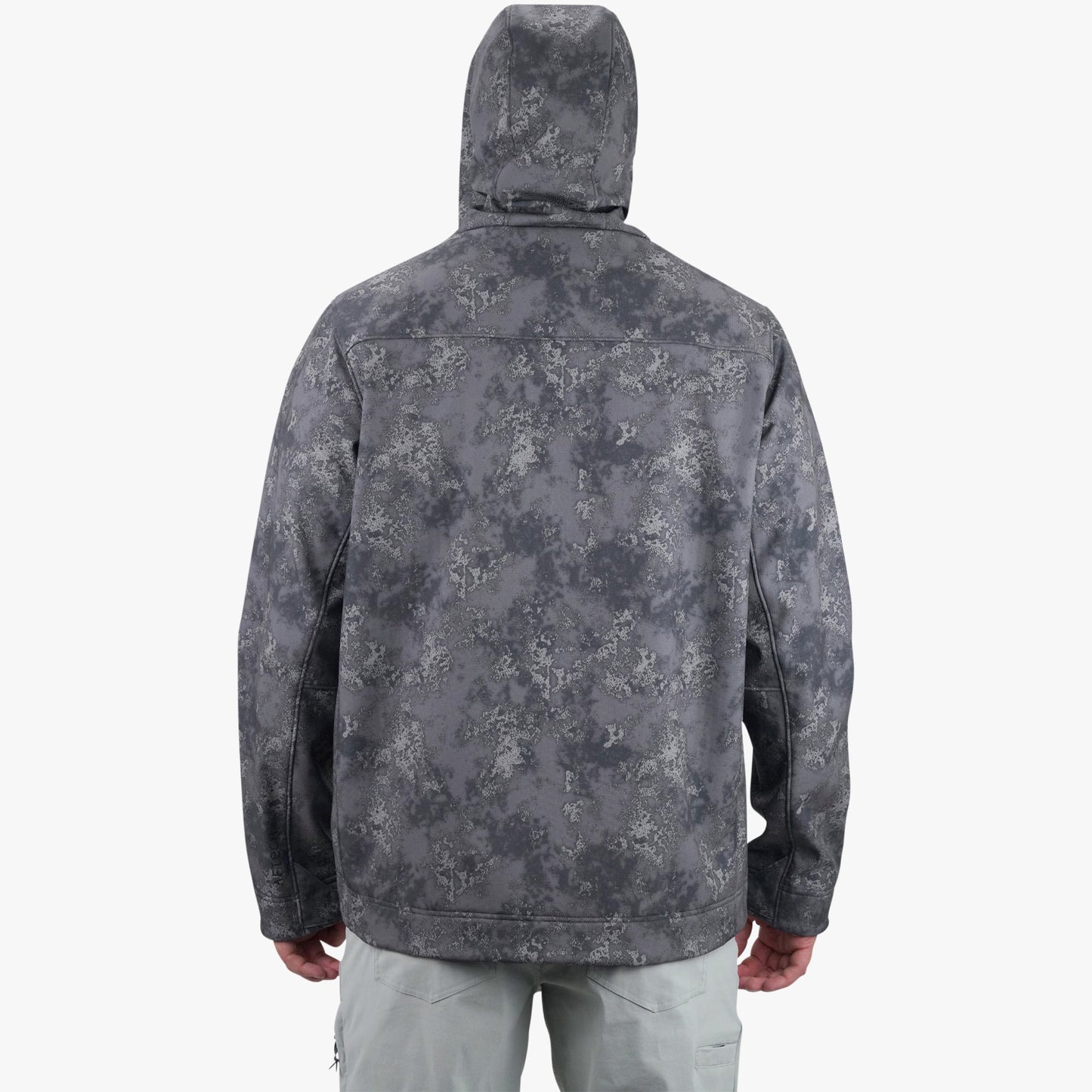 Mens Reaper Tactical Zip Up Camo Softshell Jacket - AFTCO