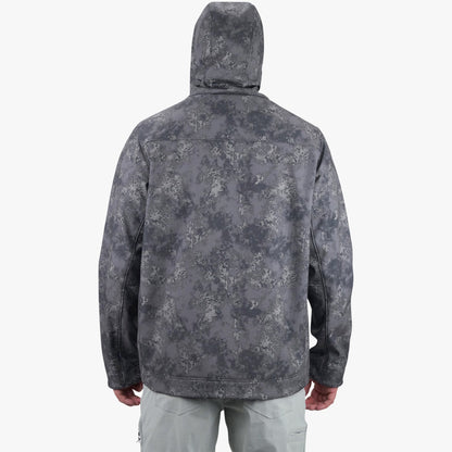 Mens Reaper Tactical Zip Up Camo Softshell Jacket - AFTCO