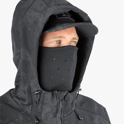 Mens Reaper Tactical Zip Up Camo Softshell Jacket - AFTCO