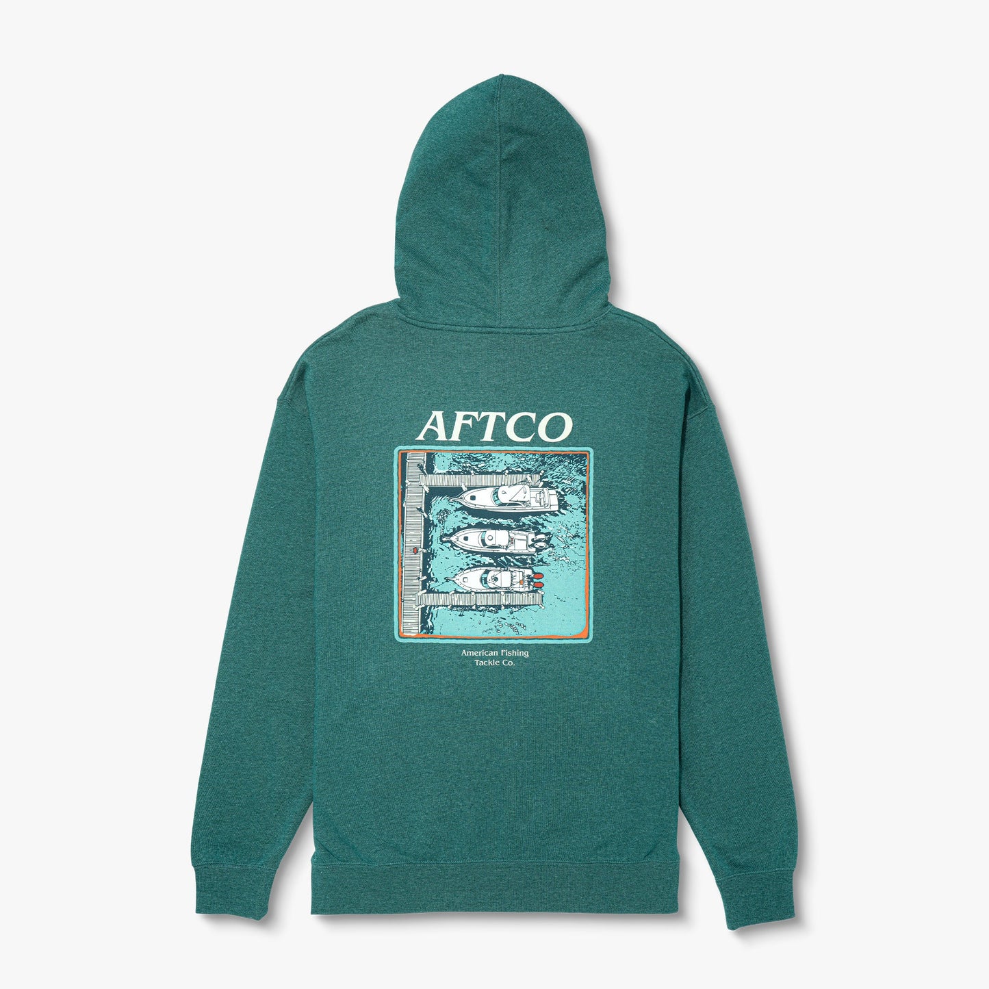 Mens Docked Mens Pullover Sweatshirt Hoodie - AFTCO