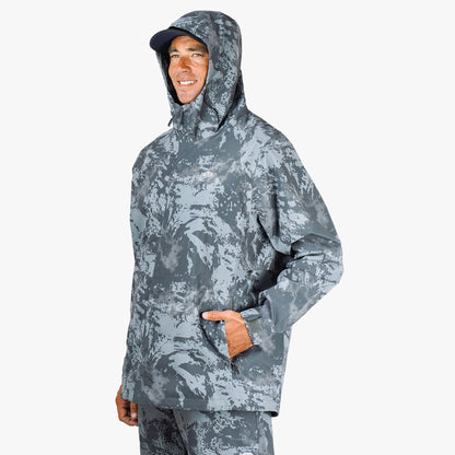 Mens Crossing Printed Camo Fishing Jacket - AFTCO