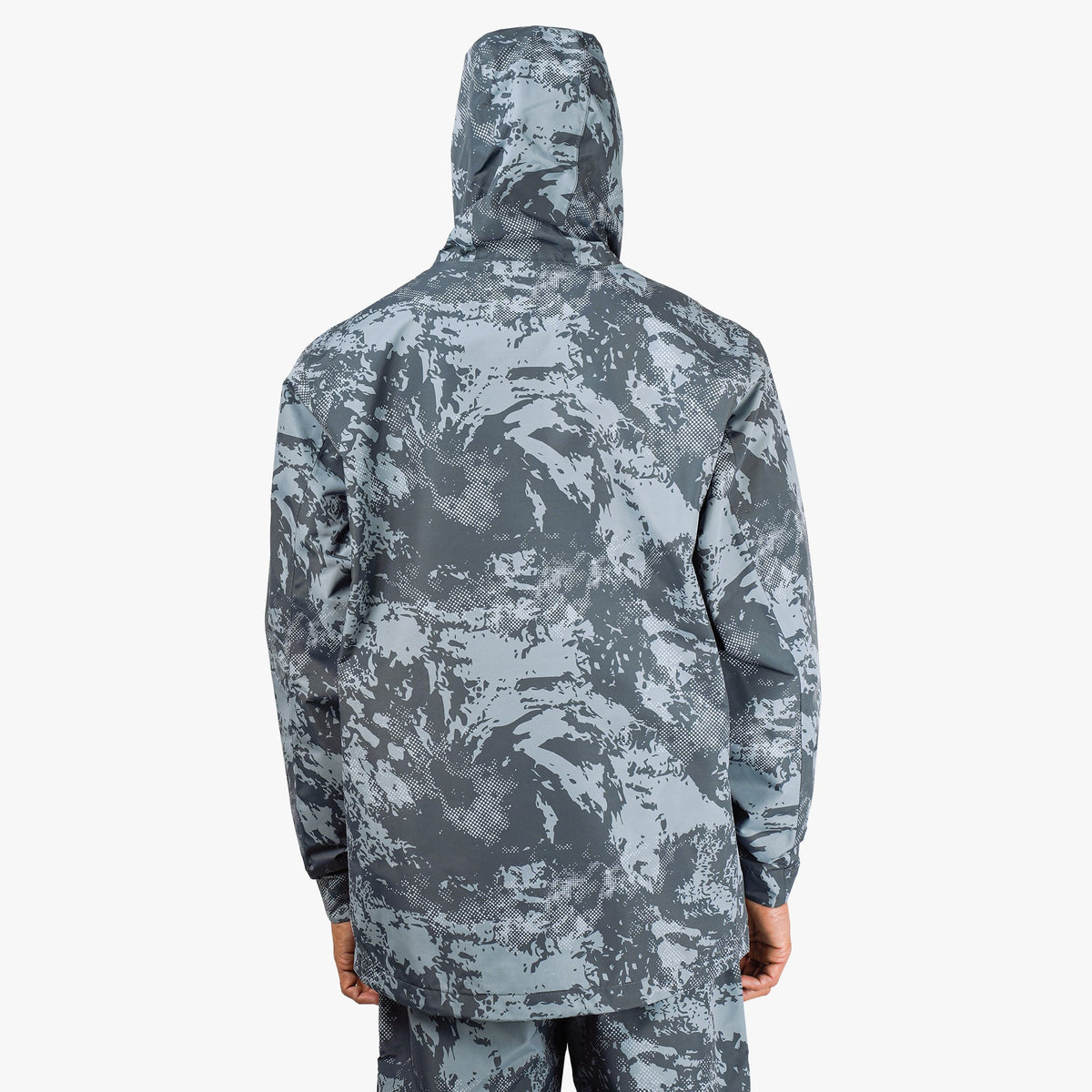 Mens Crossing Printed Camo Fishing Jacket - AFTCO