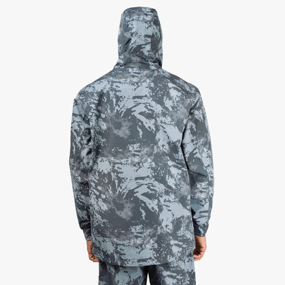 Mens Crossing Printed Camo Fishing Jacket - AFTCO