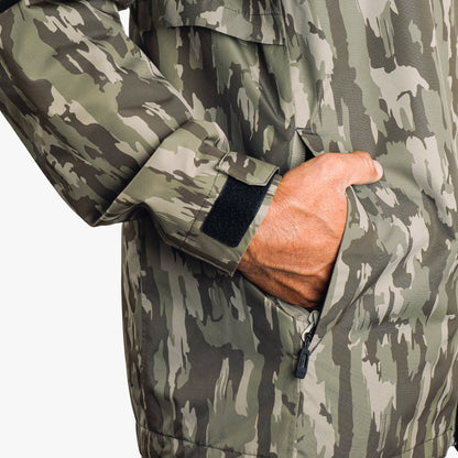 Mens Crossing Printed Camo Fishing Jacket - AFTCO