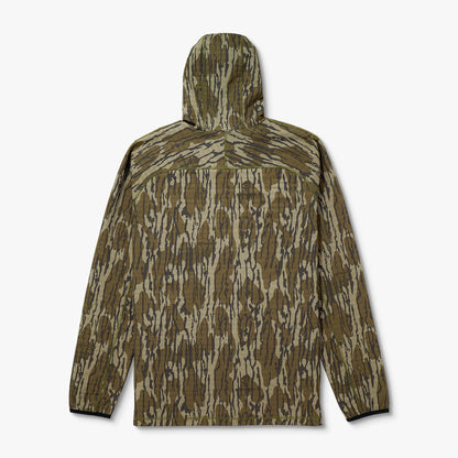 Mens ArmourLoft Mossy Oak Full Zip Fishing Hoodie - AFTCO