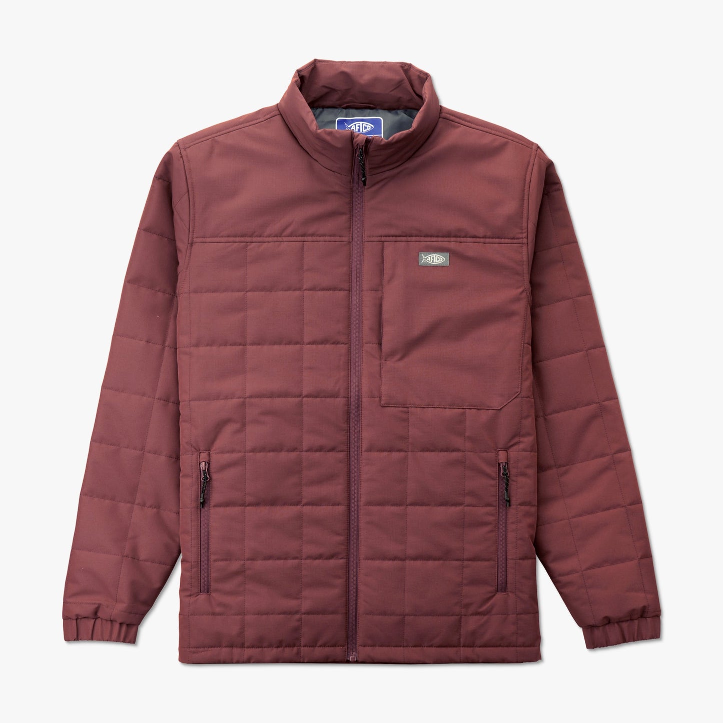 Mens Crosswind Insulated Fishing Puffer Jacket - AFTCO