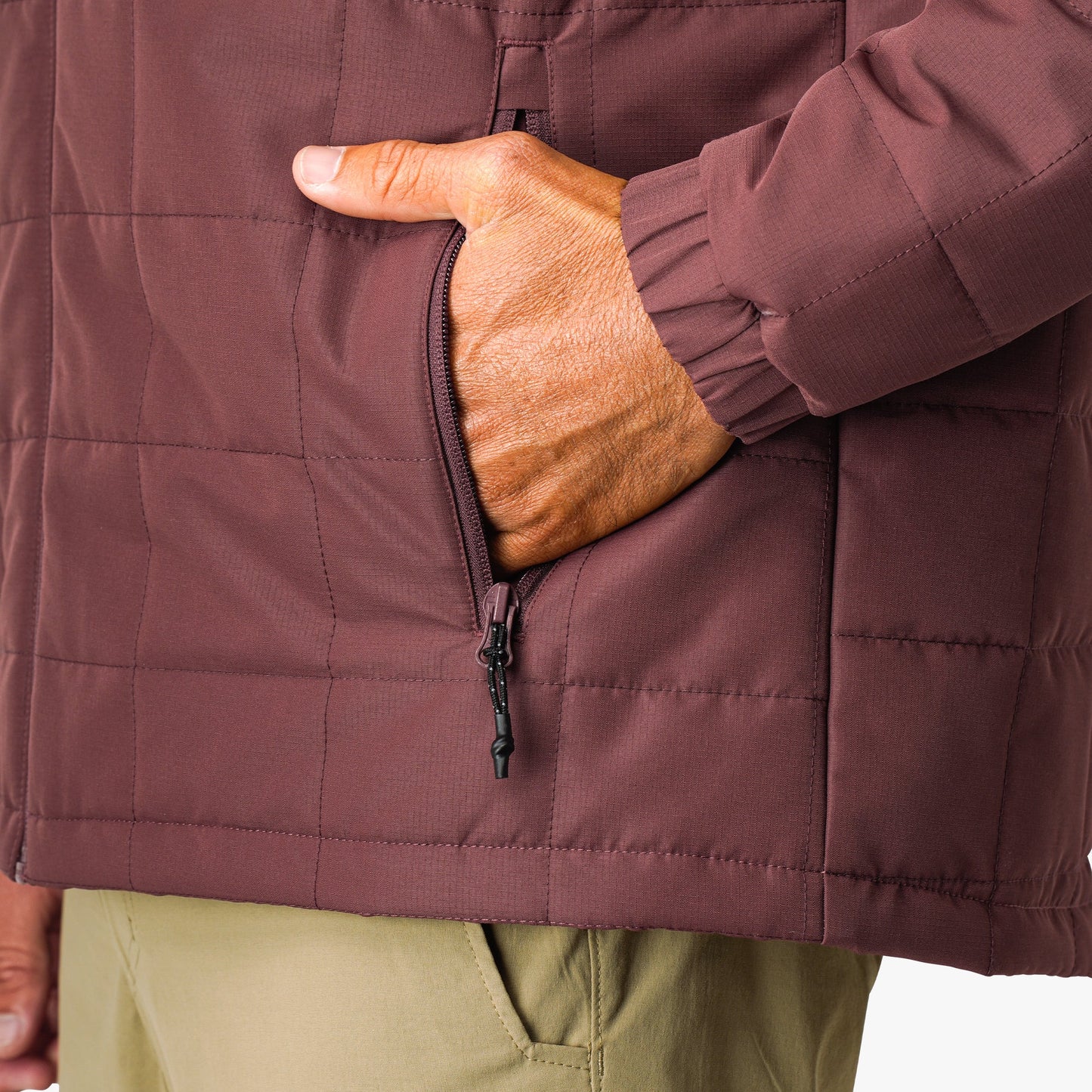 Mens Crosswind Insulated Fishing Puffer Jacket - AFTCO