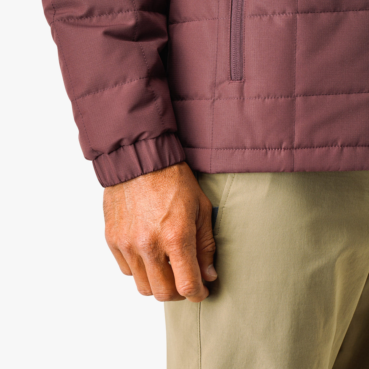 Mens Crosswind Insulated Fishing Puffer Jacket - AFTCO
