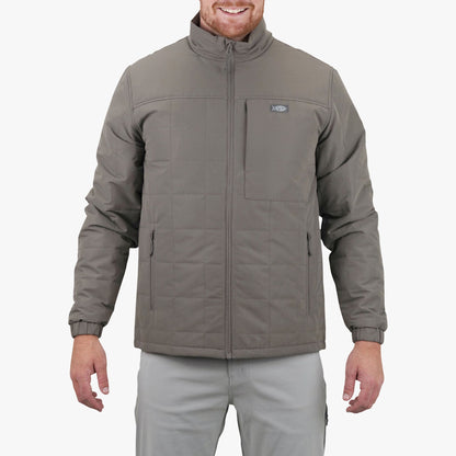 Mens Crosswind Insulated Fishing Puffer Jacket - AFTCO
