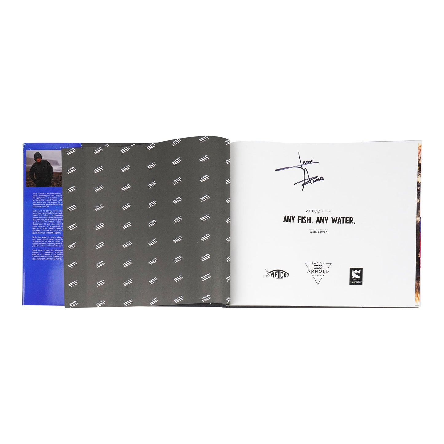 Mens Any Fish, Any Water Book Photographed by Jason Arnold - AFTCO