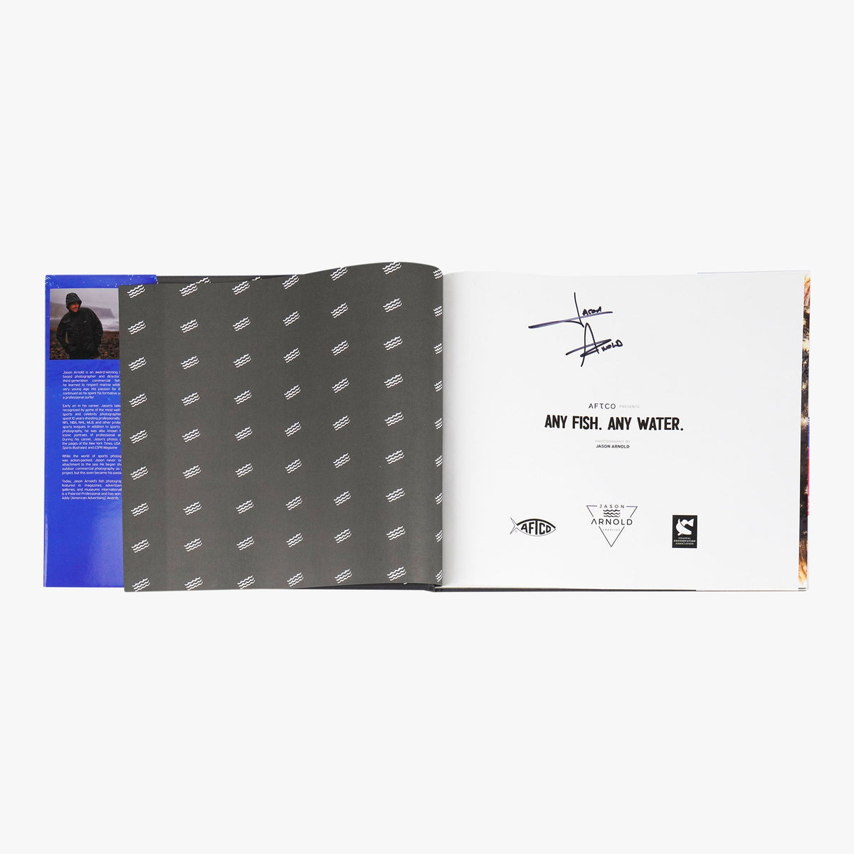 Mens Any Fish, Any Water Book Photographed by Jason Arnold - AFTCO