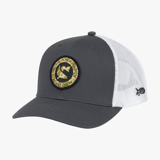 Mens CCA Camo Trucker Hat - AFTCO