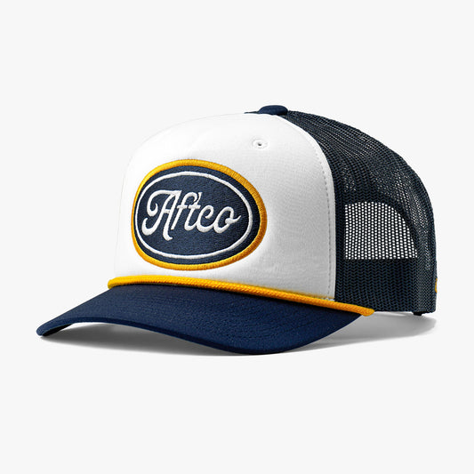Mens Powerboat Trucker Fishing Snapback Hat - AFTCO