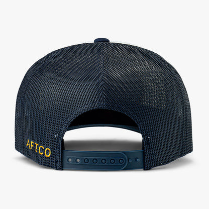 Mens Powerboat Trucker Fishing Snapback Hat - AFTCO