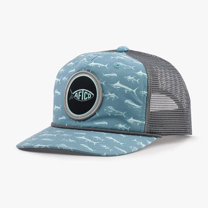 Mens Big 3 Fishing Trucker Hat - AFTCO