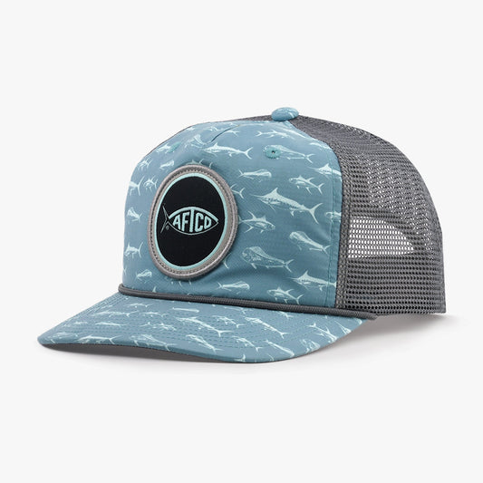 Mens Big 3 Fishing Trucker Hat - AFTCO
