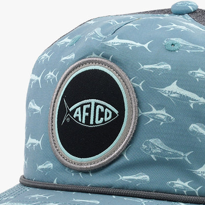 Mens Big 3 Fishing Trucker Hat - AFTCO
