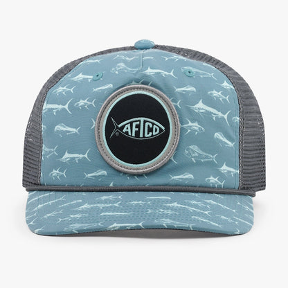 Mens Big 3 Fishing Trucker Hat - AFTCO