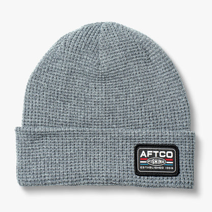 Mens Chevron Waffle Fishing Beanie - AFTCO