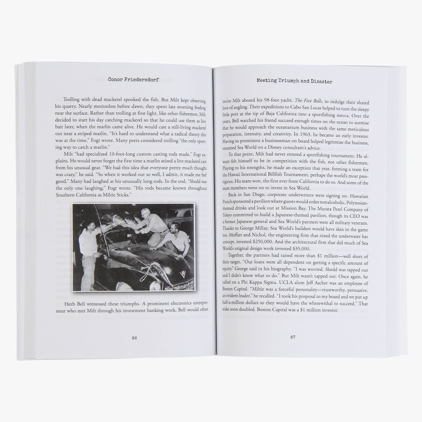 Mens Milt Shedd Book - Meeting Triumph and Disaster - AFTCO