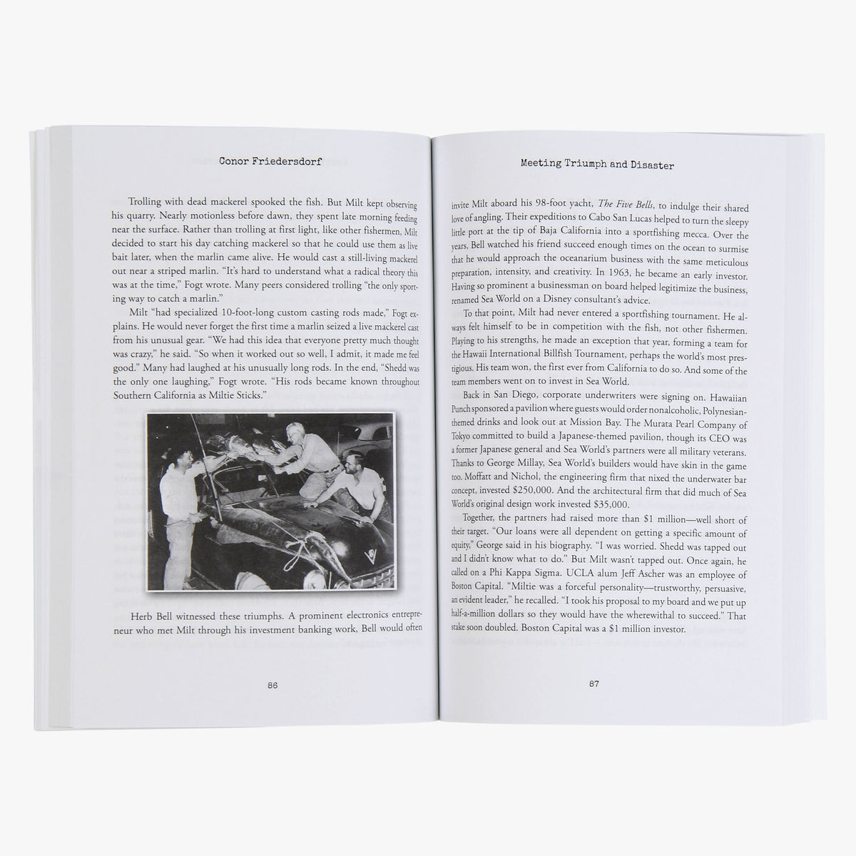 Mens Milt Shedd Book - Meeting Triumph and Disaster - AFTCO