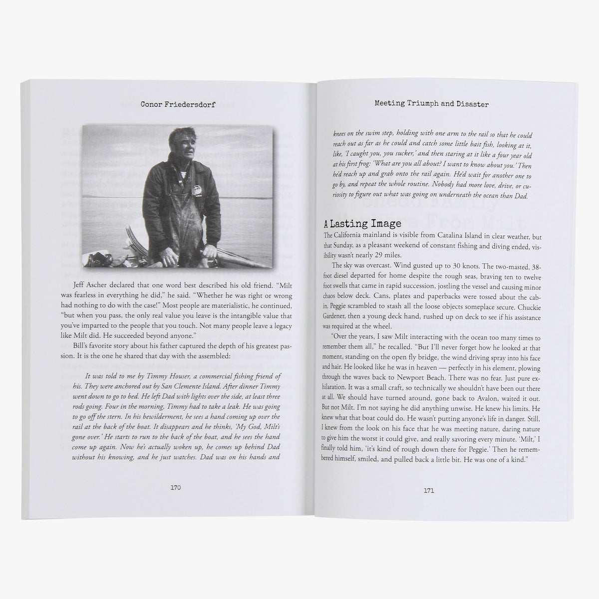 Mens Milt Shedd Book - Meeting Triumph and Disaster - AFTCO