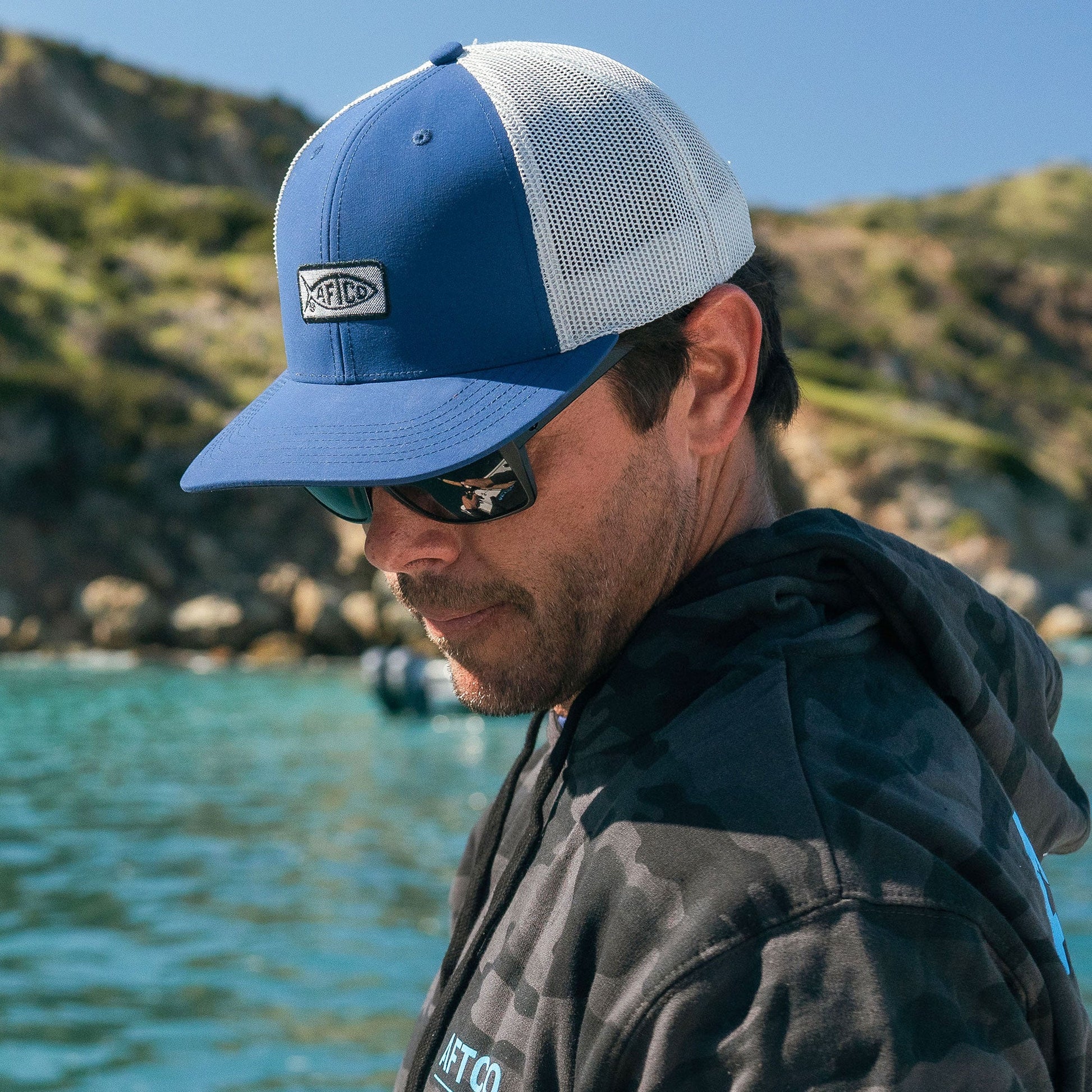 Mens Original Fishing Trucker Hat - AFTCO