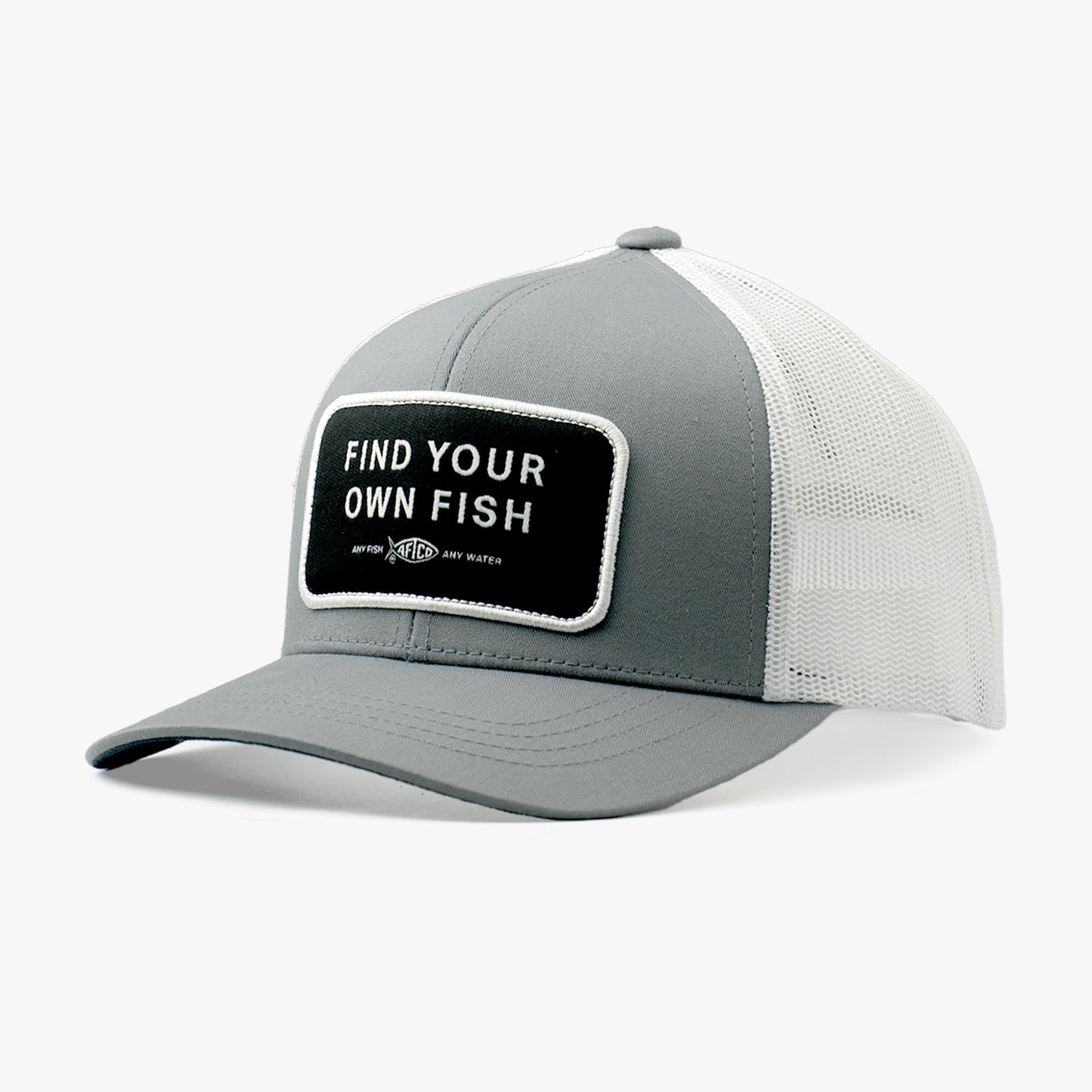 Mens Find Your Own Fish Trucker Hat - AFTCO