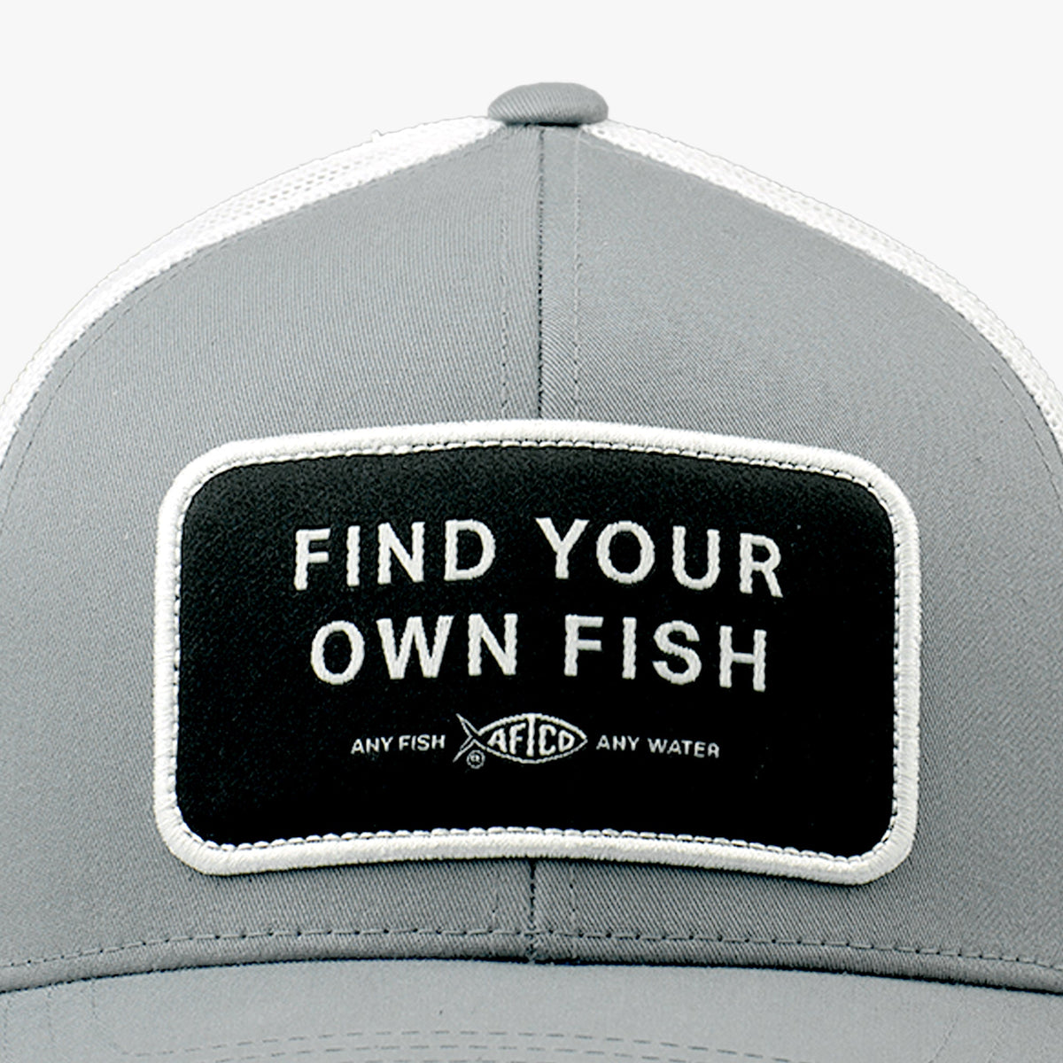 Mens Find Your Own Fish Trucker Hat - AFTCO