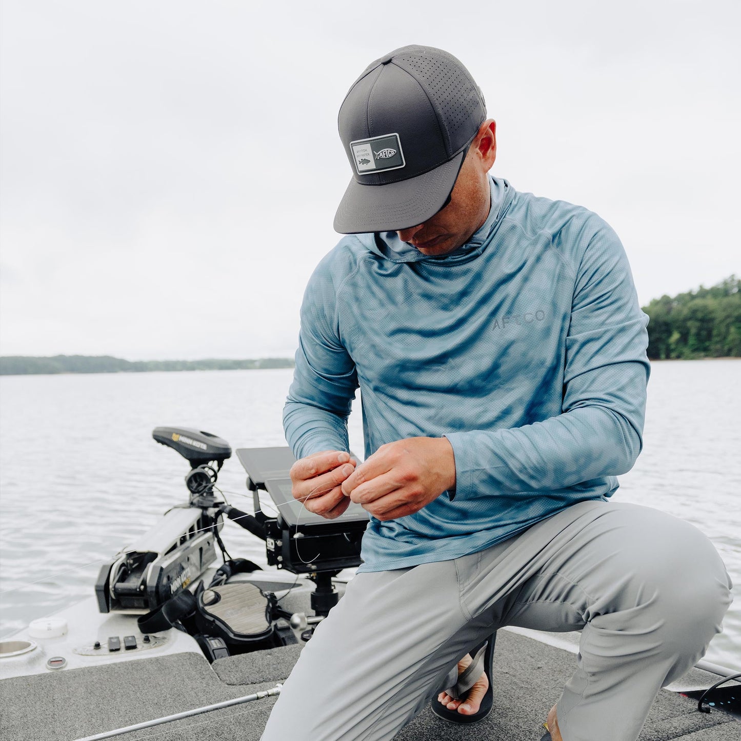 Mens Notorious Tech Fishing Hat - AFTCO