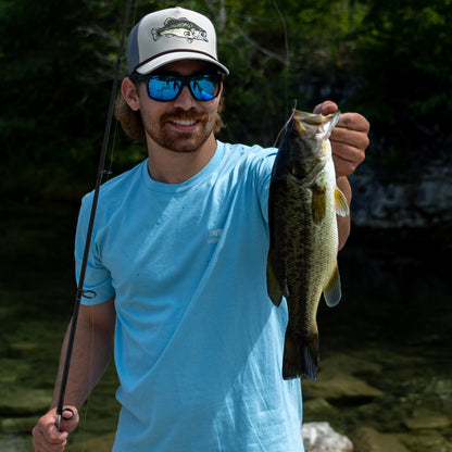 Mens Triad Fishing Trucker Hat - AFTCO