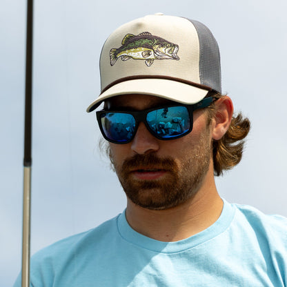 Mens Triad Fishing Trucker Hat - AFTCO