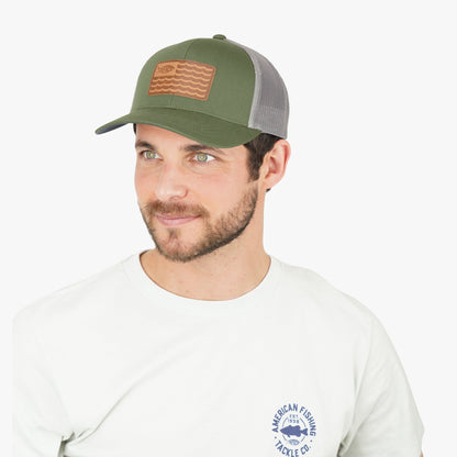 Mens Canton Fishing Trucker Hat - AFTCO