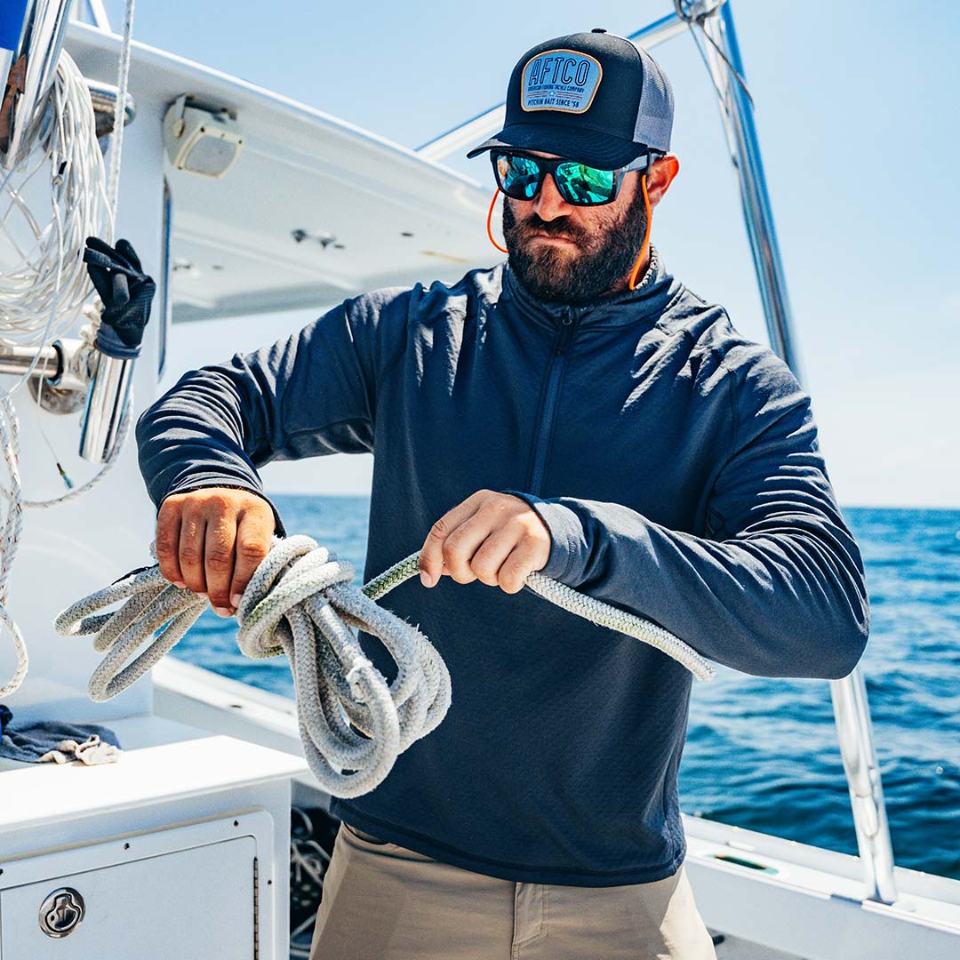 Mens Waterborne Trucker Hat - AFTCO