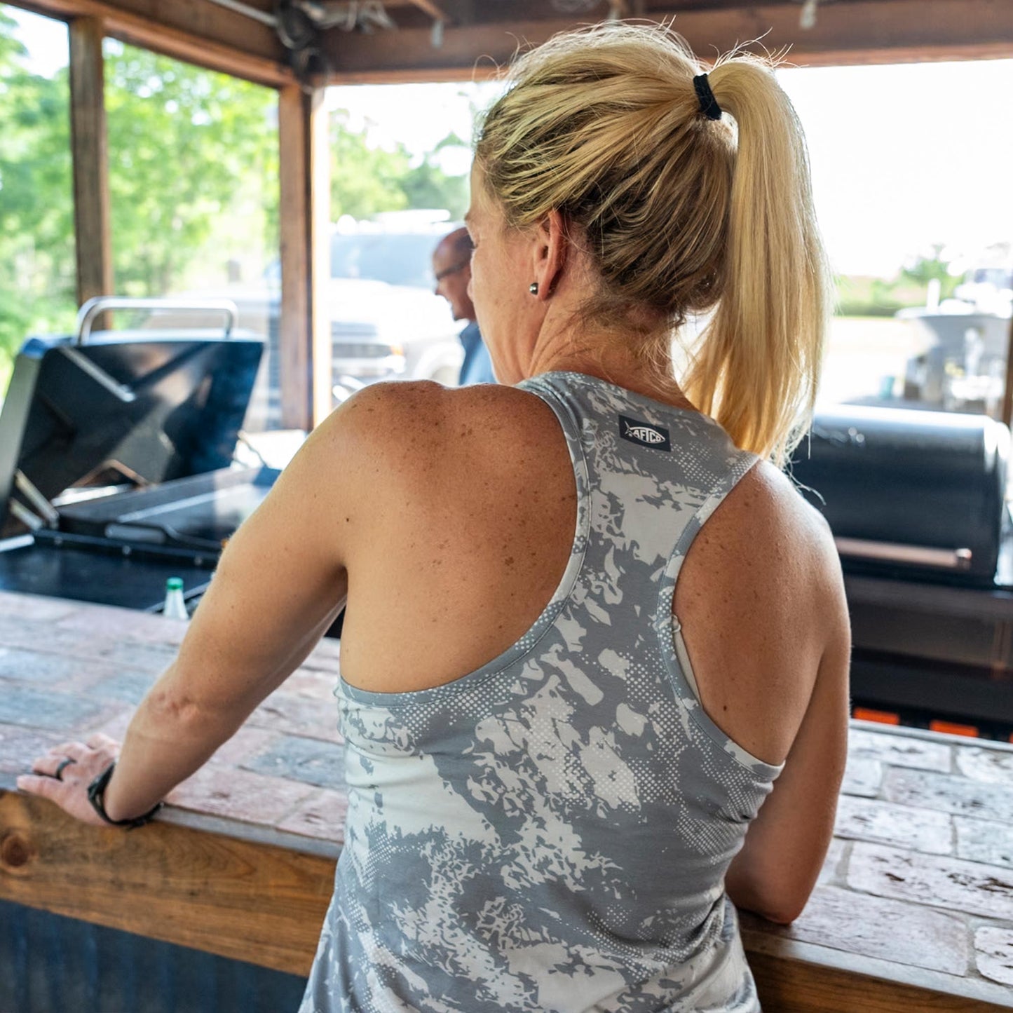 Womens AFTCO Ocean Bound Women's Fishing Tank Top - AFTCO