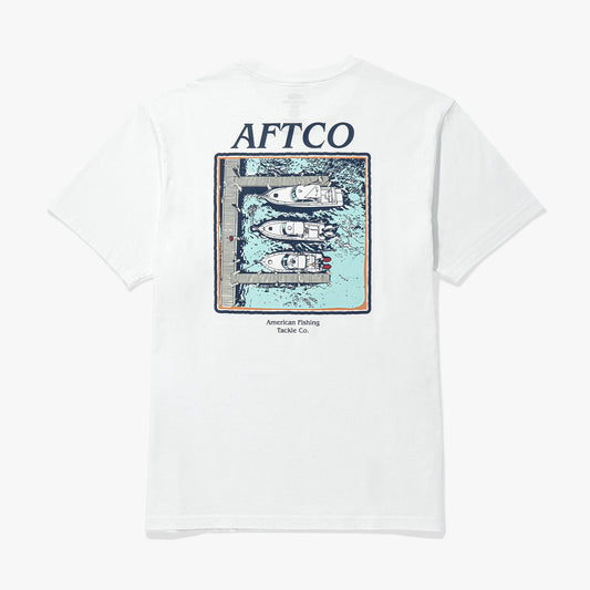 Mens Docked Short Sleeve Fishing Shirt - AFTCO