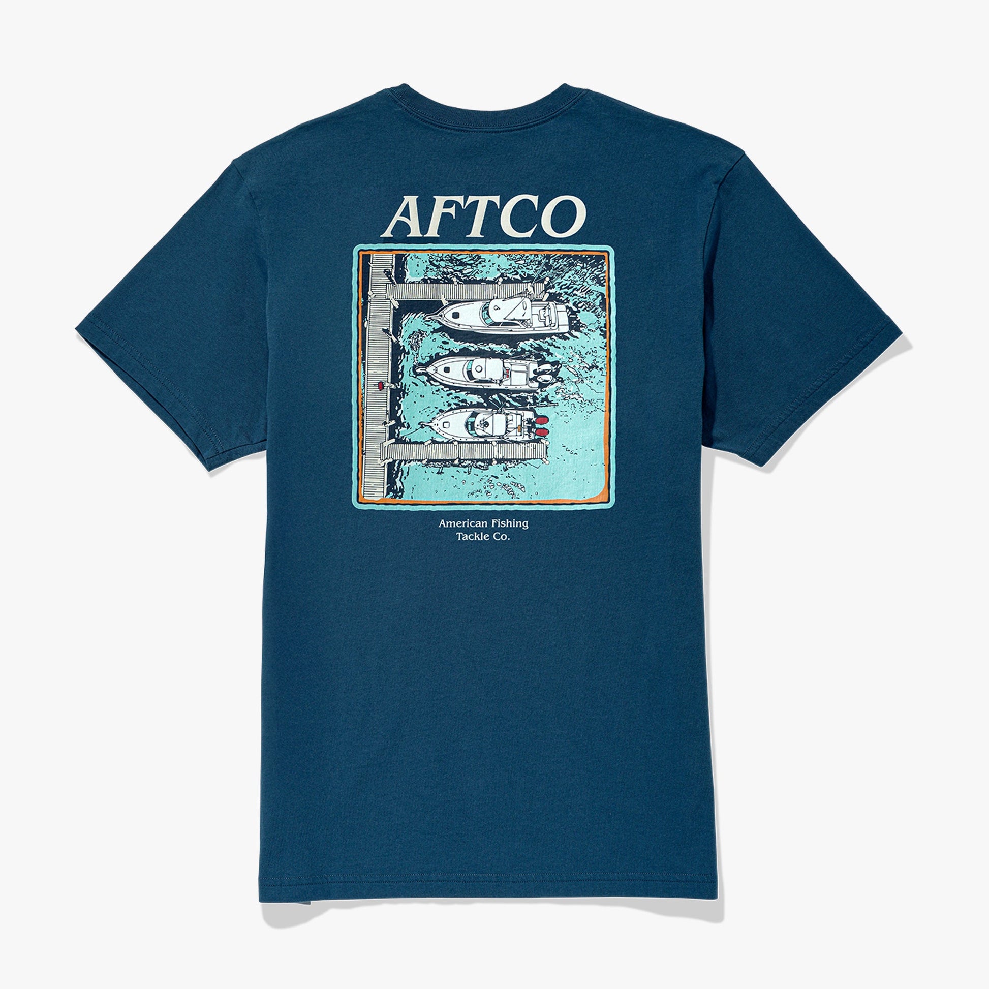 Mens Docked Short Sleeve Fishing Shirt - AFTCO