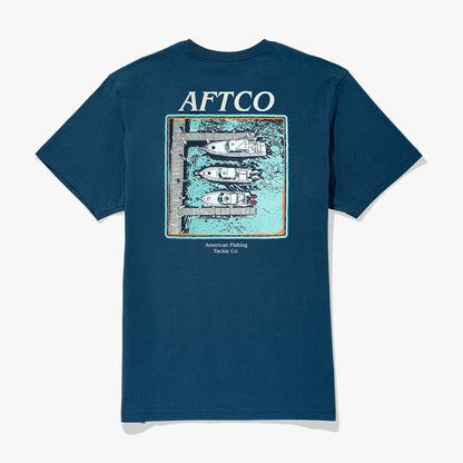 Mens Docked Short Sleeve Fishing Shirt - AFTCO